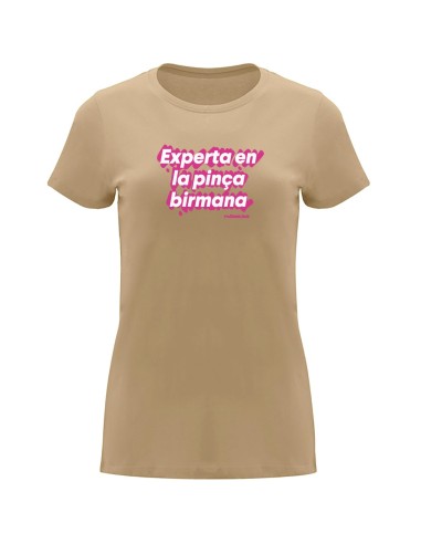 Samarreta “Experta en la pinça birmana” divertida en català | Pocasoltes