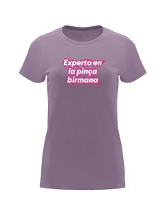 Samarreta “Experta en la pinça birmana” divertida en català | Pocasoltes